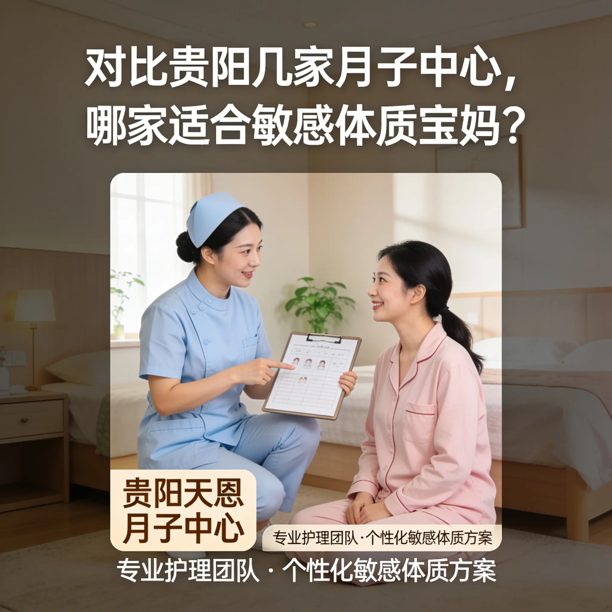 对比花溪几家月子中心，哪家适合敏感体质宝妈？